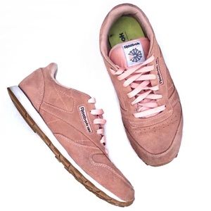 reebok classic leather pastel pink